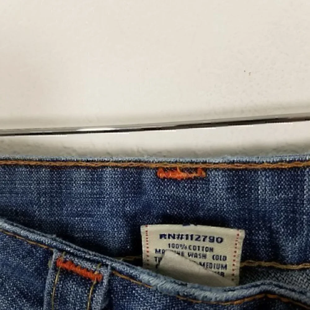 True Religion Joey Bermuda Crop Jean Size 27